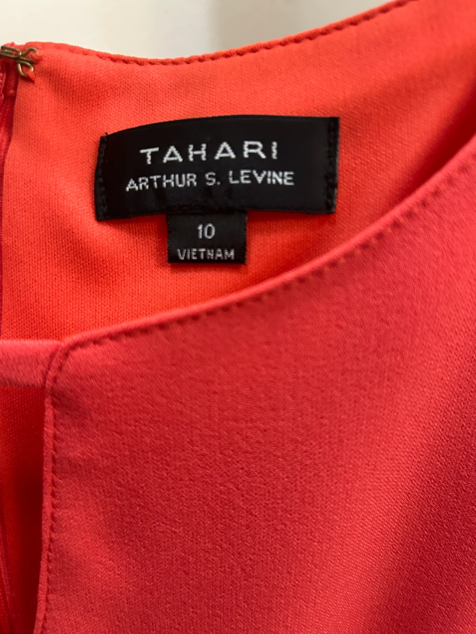 Tahari Arthur S. Levine red Dress - photo 3