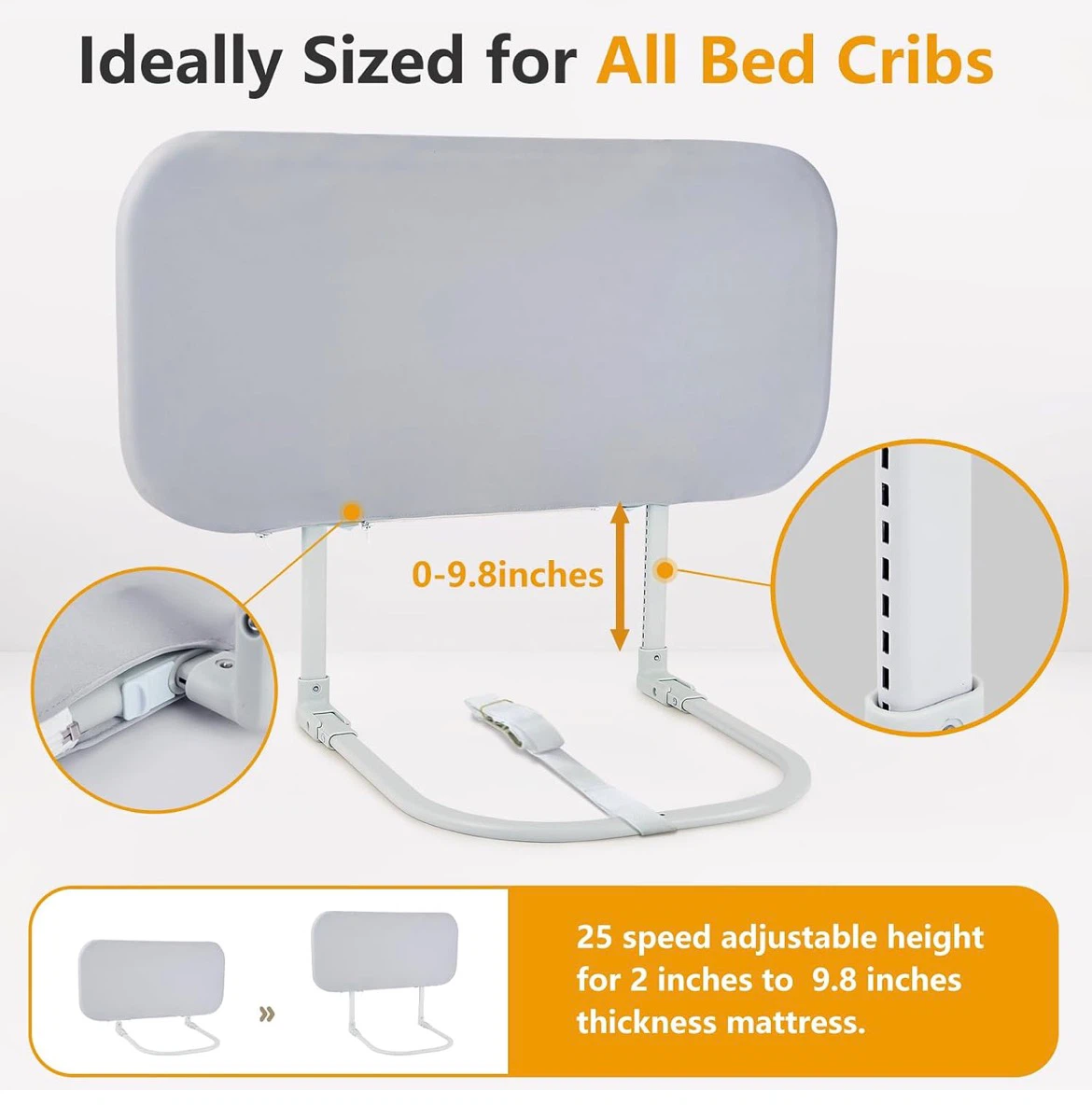 Baby Bed Rail Guard - photo 4