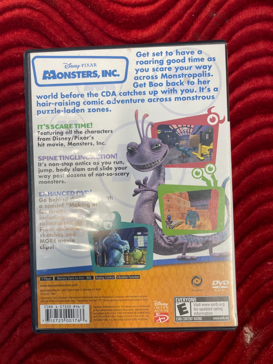 Disney Pixar Monsters, Inc. - PlayStation 2 - photo 3