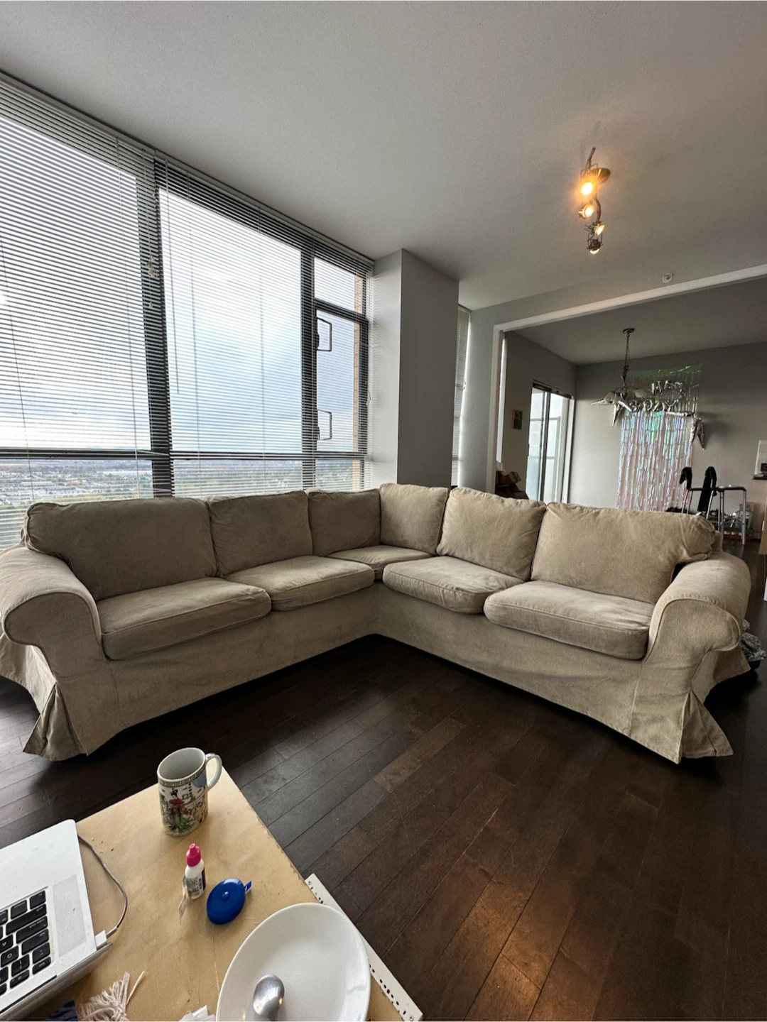 Sturdy elegant IKEA Uppland Sectional Sofa