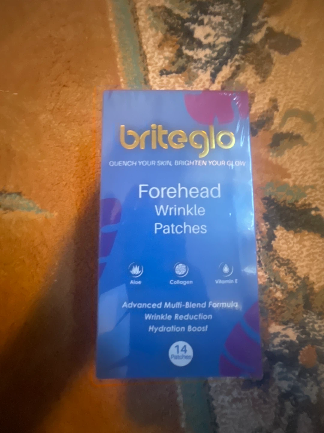Briteglo Forehead Wrinkle Patches - 14 Pack