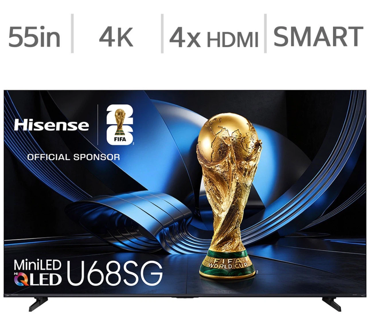 📺 Hisense 55-Inch TV for Sale – Like New!