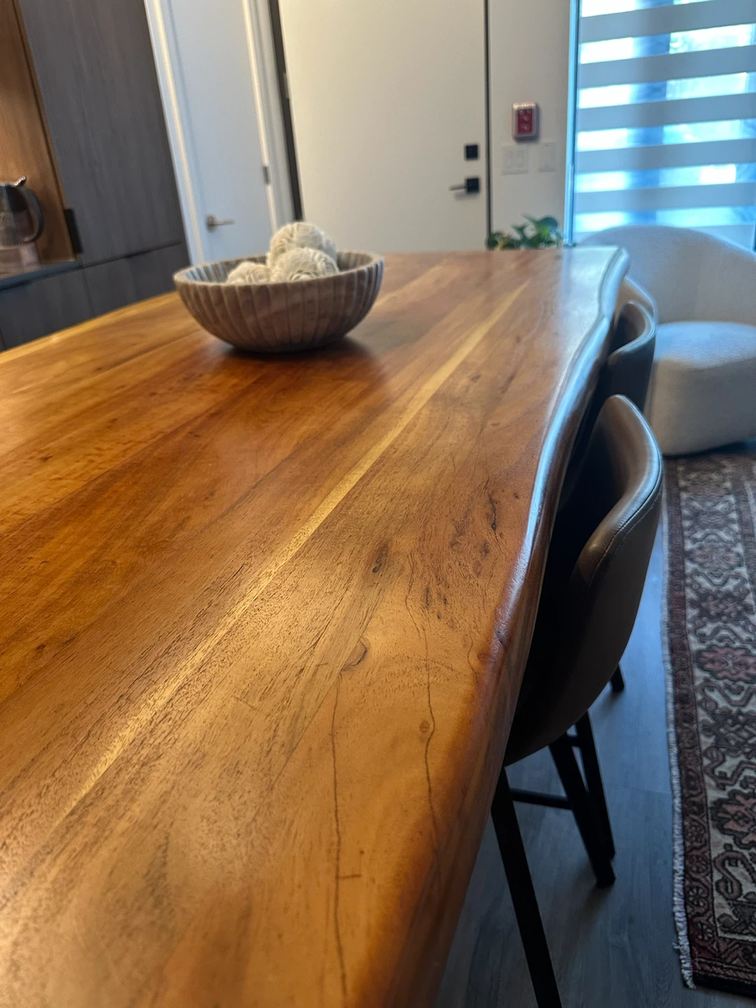 Live Edge Wood Bar Table & Chairs - photo 2