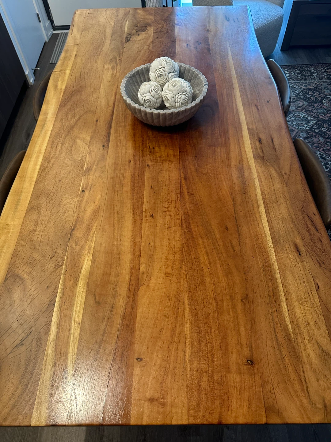 Live Edge Wood Bar Table & Chairs - photo 3