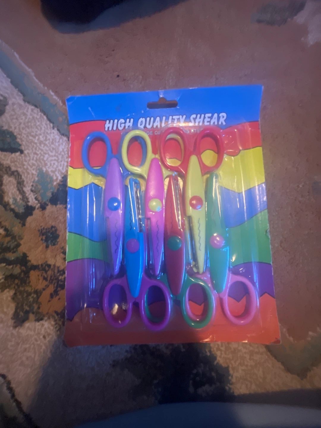 Set of 6 Decorative Paper Edging Scissors