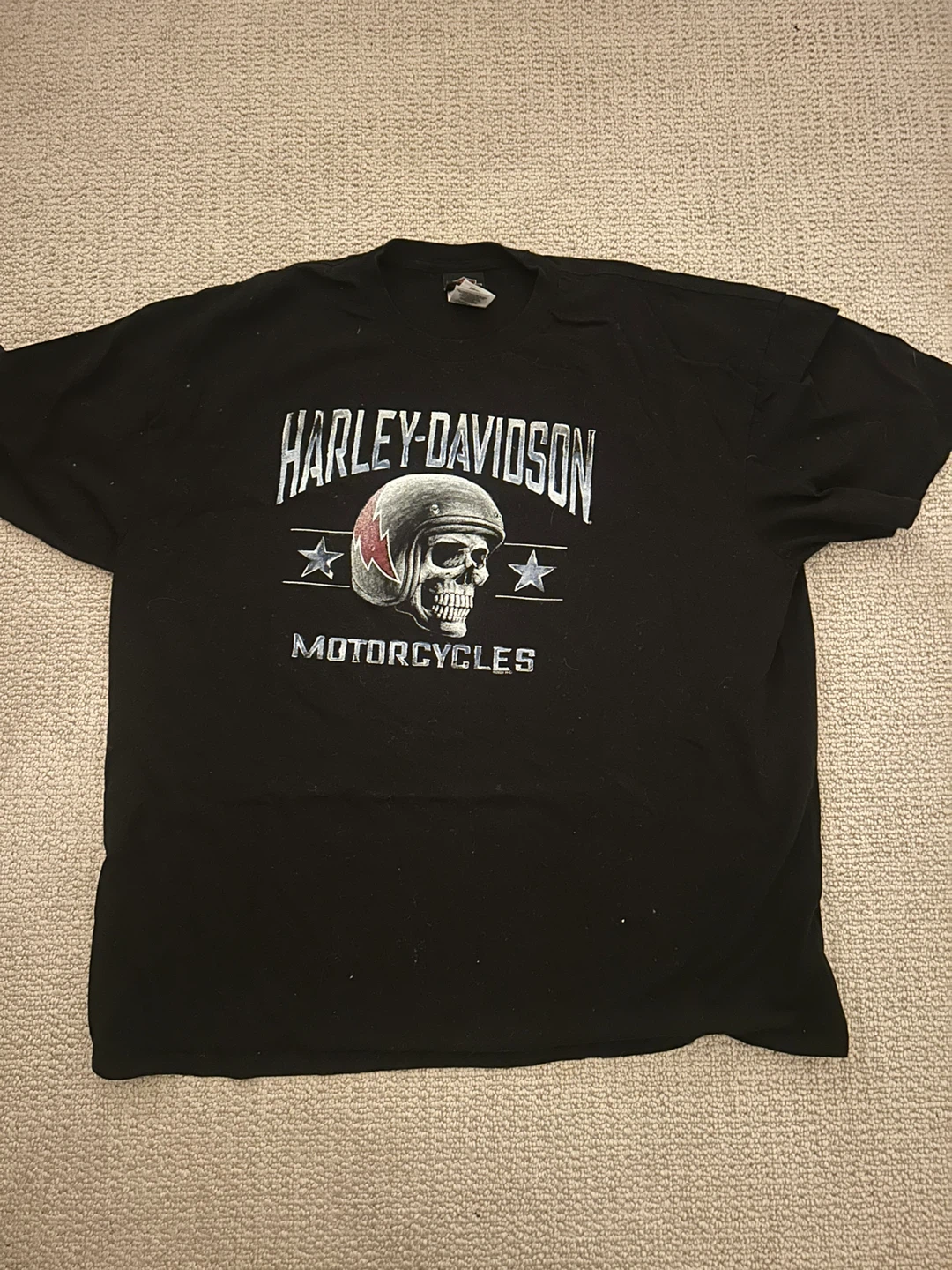 Harley-Davidson Skull Graphic T-Shirt