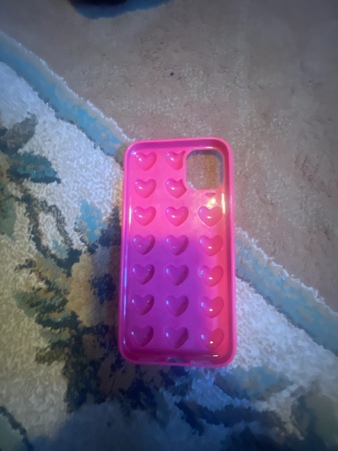 Pink Heart Design Phone Case - photo 2