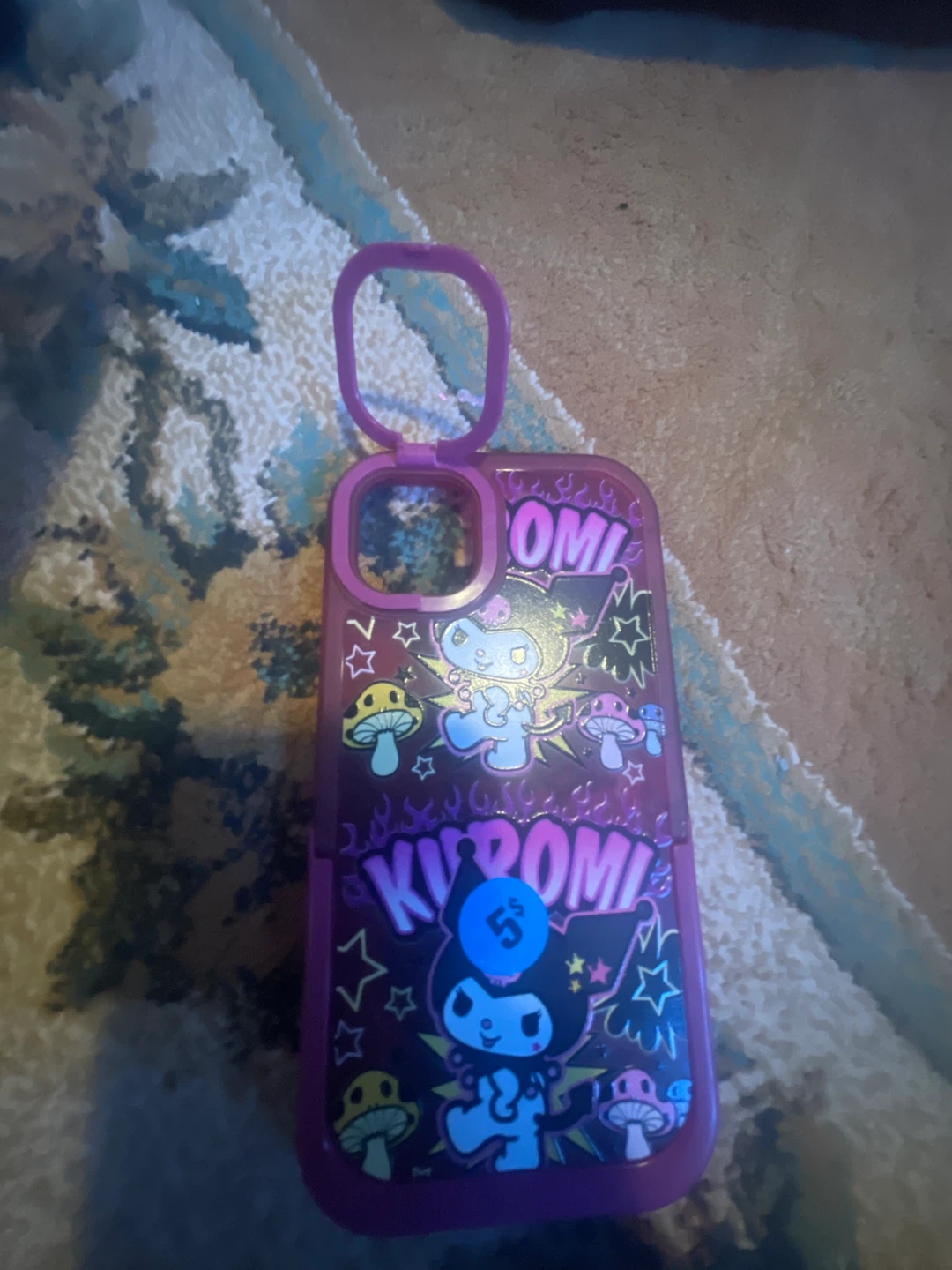 Kuromi Phone Case with Kickstand - photo 2
