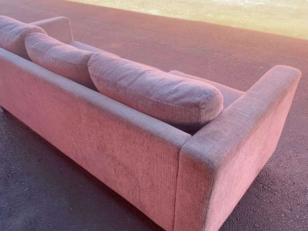 3-Seat Fabric Sofa - photo 3