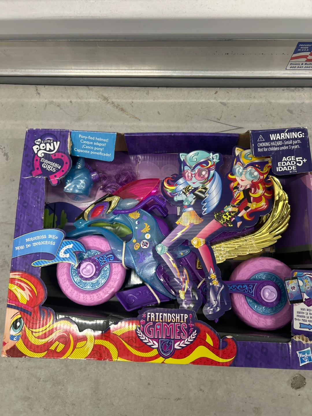 My Little Pony Equestria Girls Motocross Bike