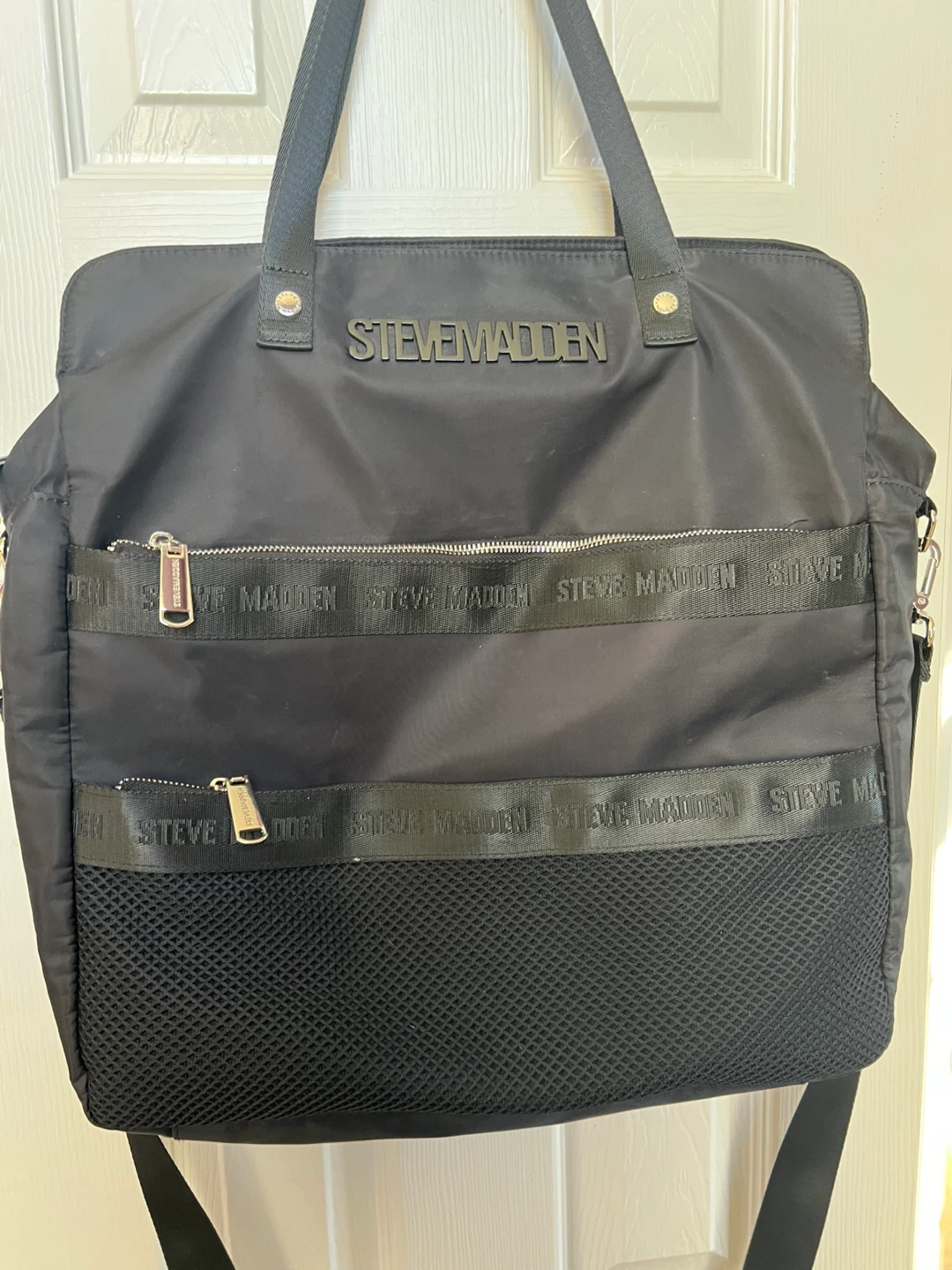 Steve Madden Black Duffel Bag - photo 2