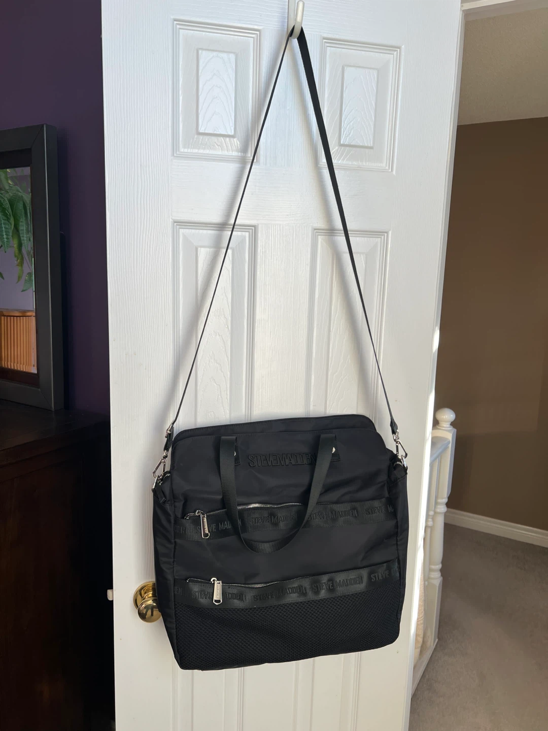 Steve Madden Black Duffel Bag - photo 5