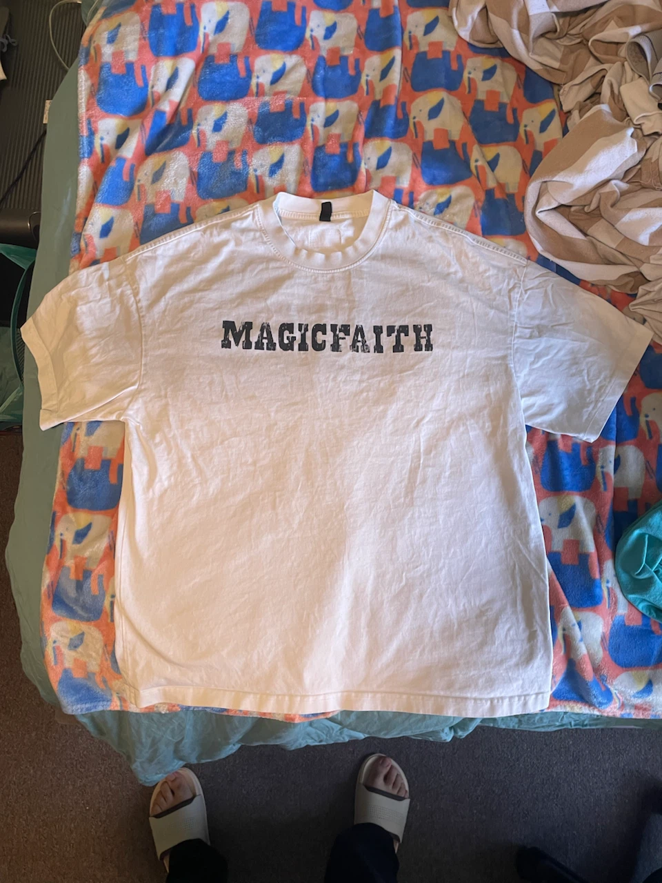 MAGICFAITH T-Shirt White Large