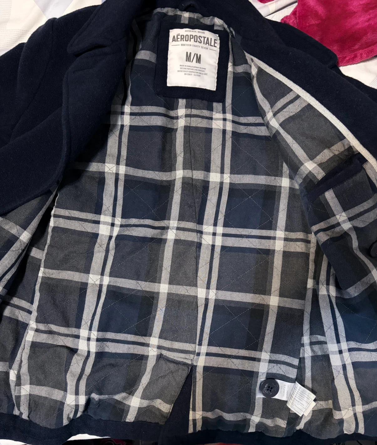 Aeropostale Navy Peacoat Size Medium - photo 2