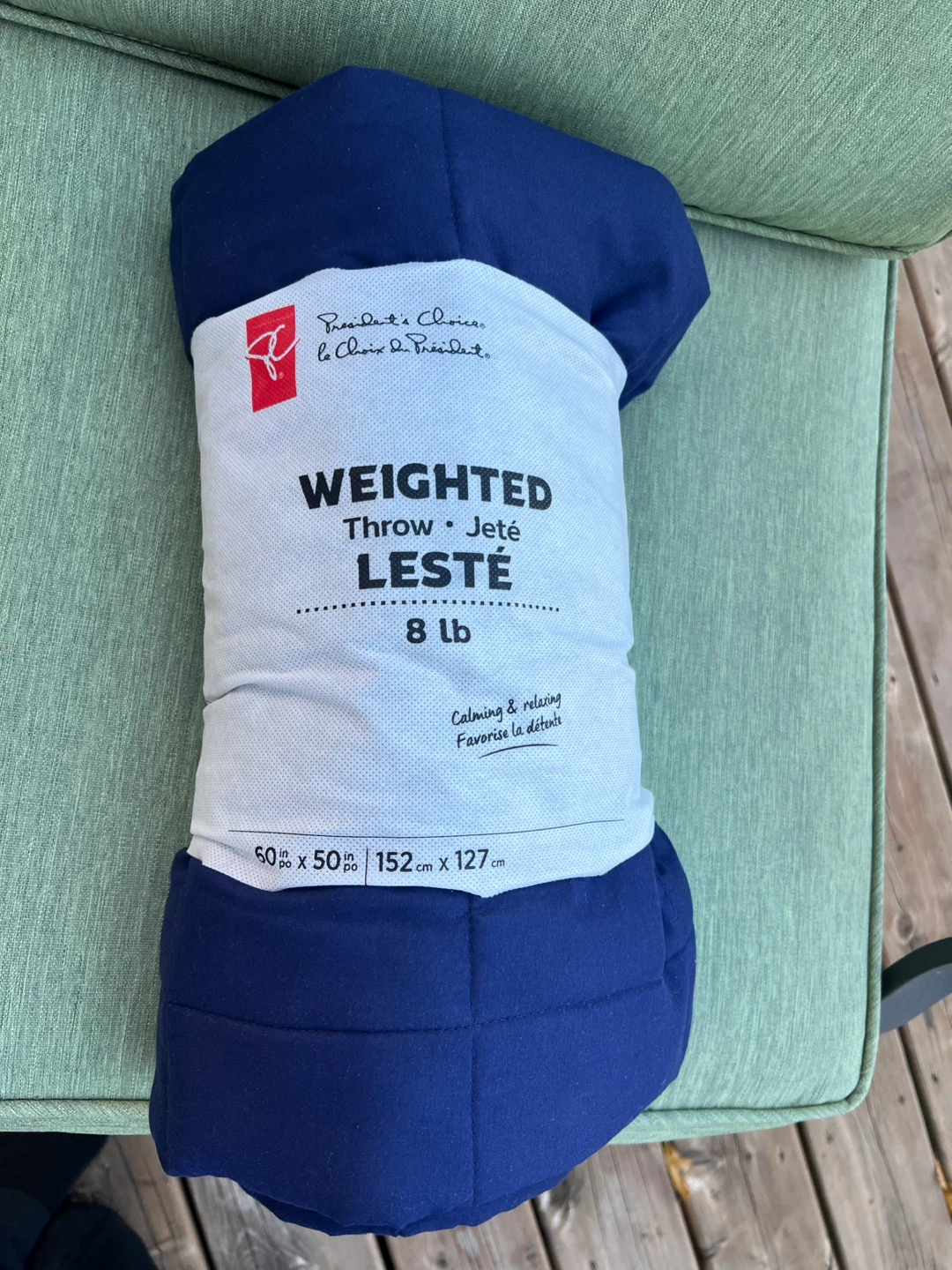 President's Choice Weighted Throw - 8 lb