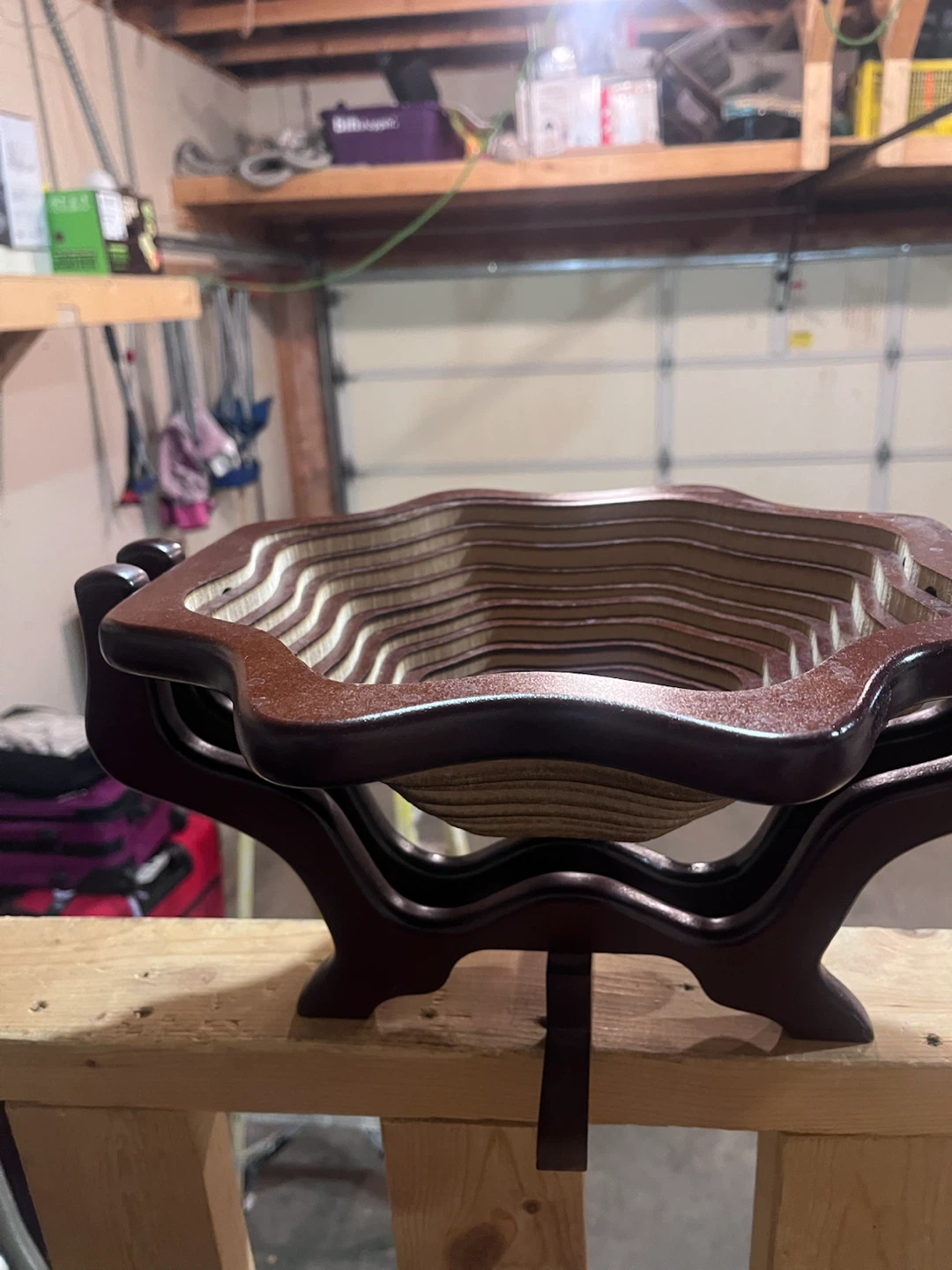 Collapsible Wooden Fruit Basket - photo 3
