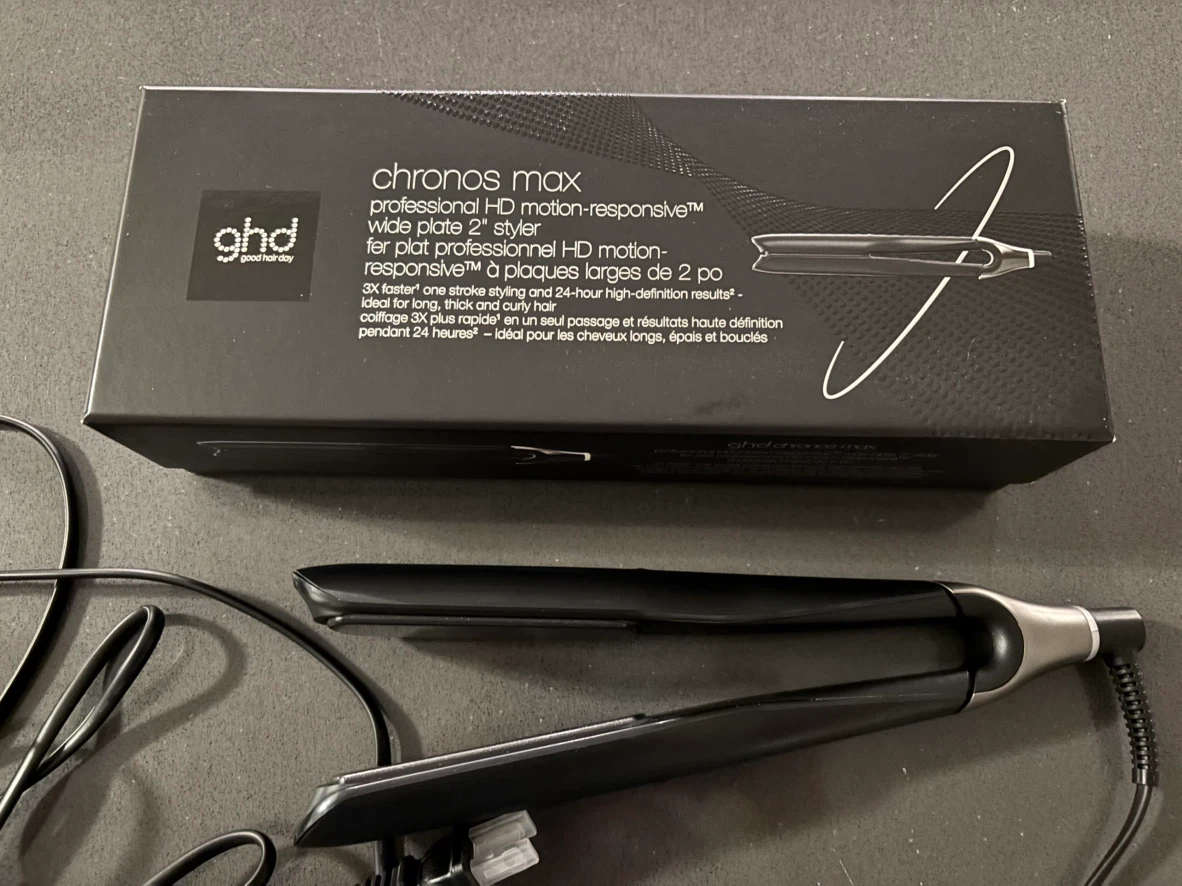 ghd chronos max wide plate styler