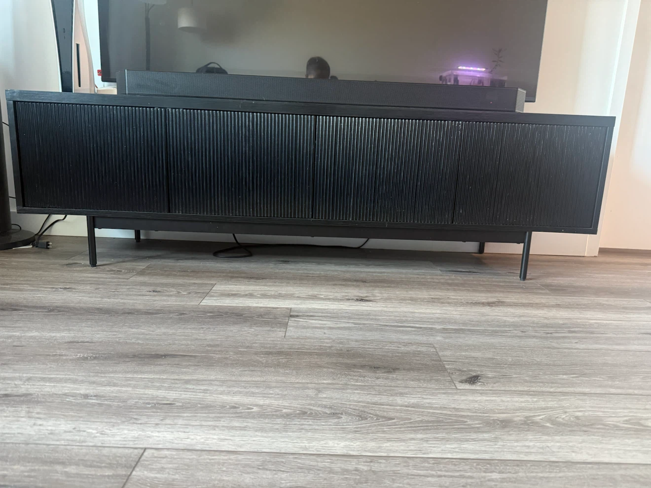 70" Fluted TV Stand