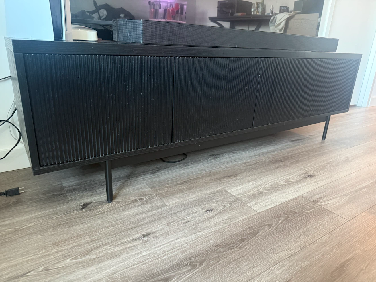 70" Fluted TV Stand - photo 2