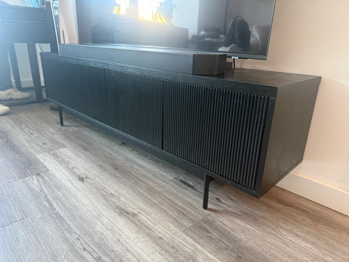 70" Fluted TV Stand - photo 3