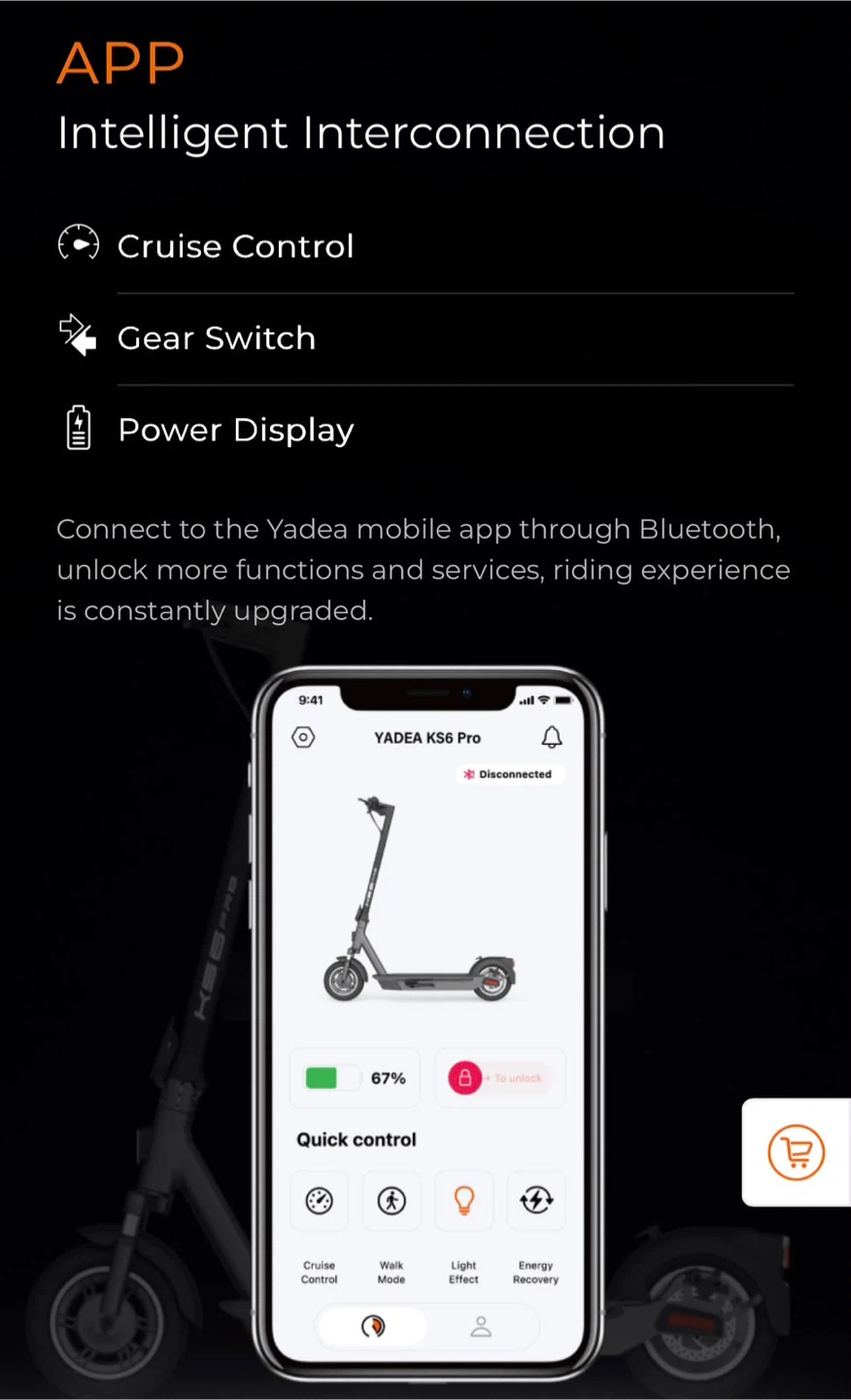 Yadea KS6 Pro Electric Scooter - photo 3