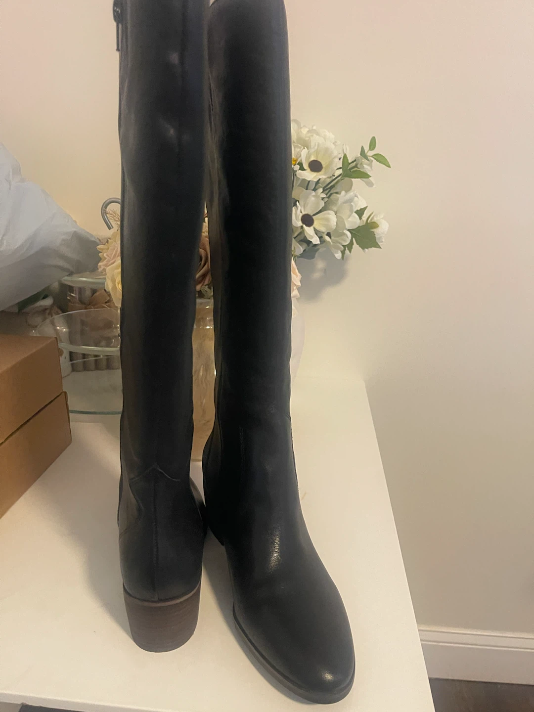 Lucky Brand Black Leather Tall Boots - photo 5