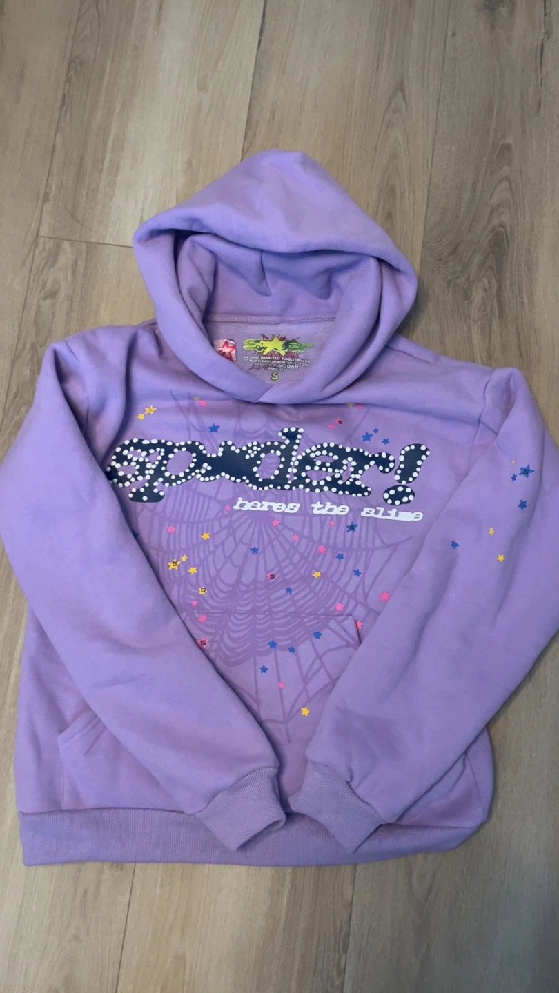 Sp5der Hoodie and hellstar pants and sweaters