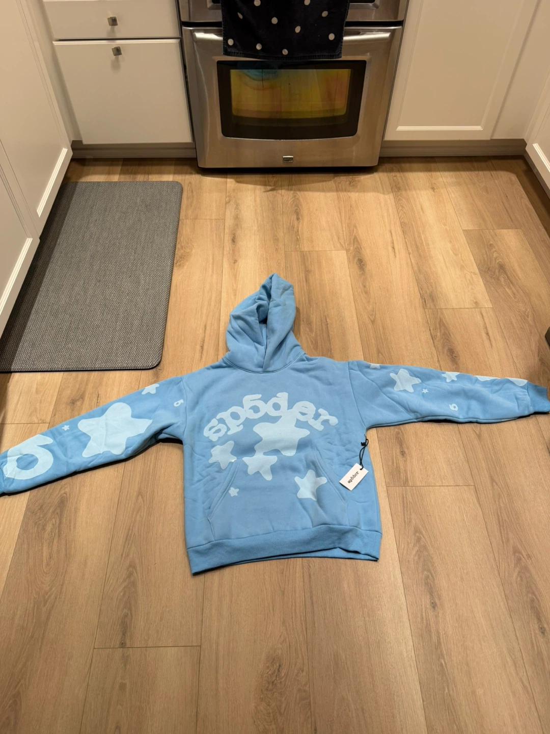 Sp5der Hoodie and hellstar pants and sweaters - photo 3