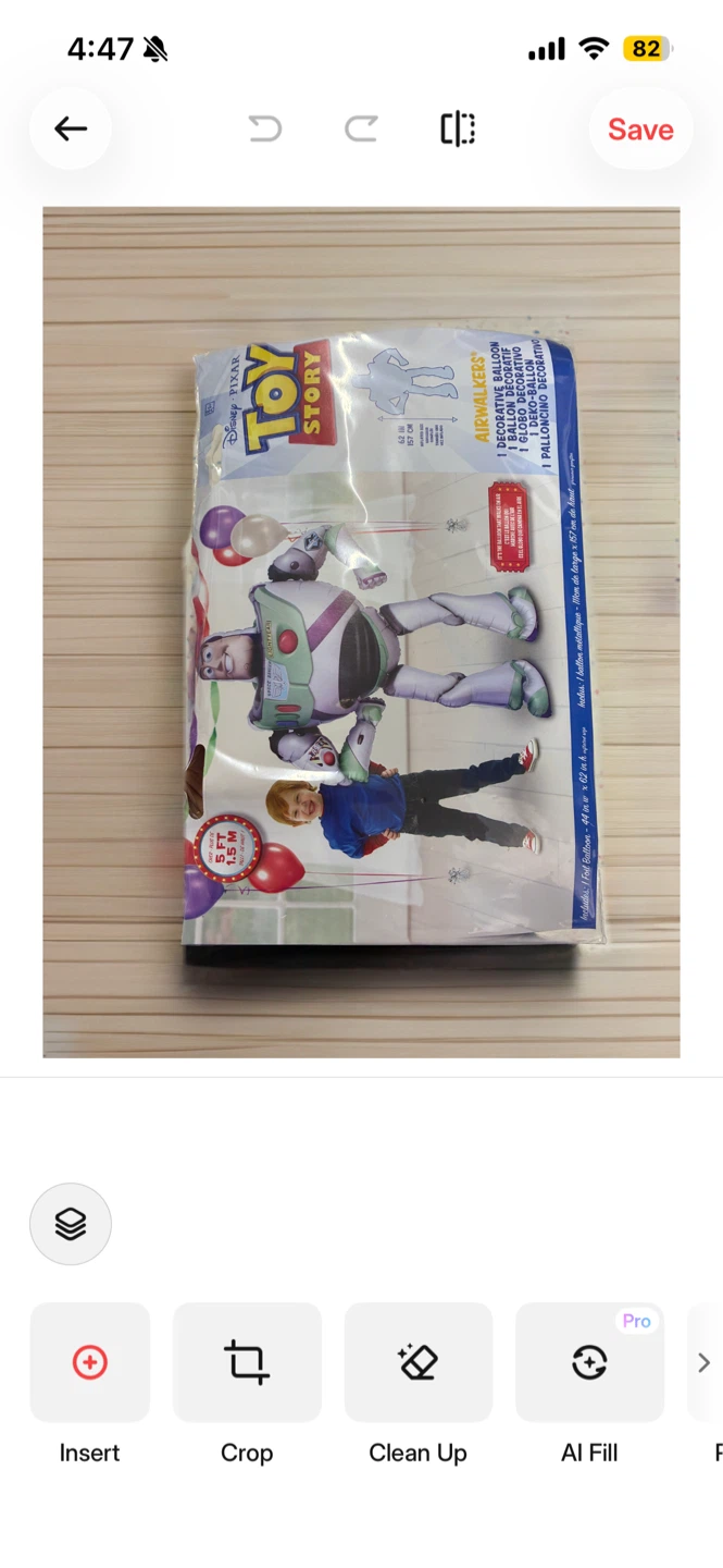 Disney Pixar Toy Story Buzz Lightyear Airwalker Balloon
