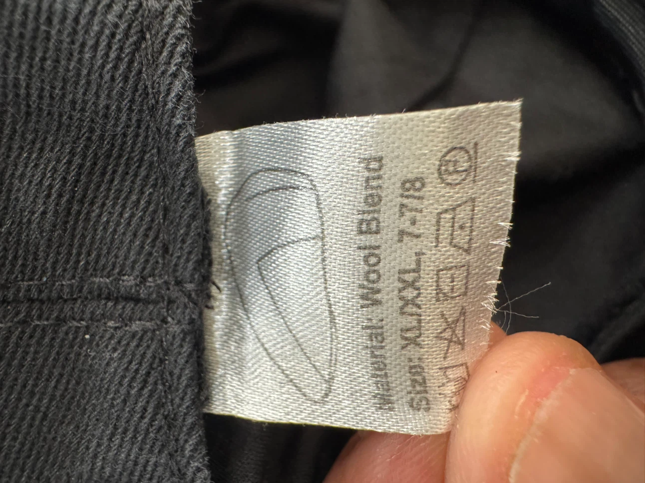 Gray Herringbone Wool Blend Flat Cap - photo 5
