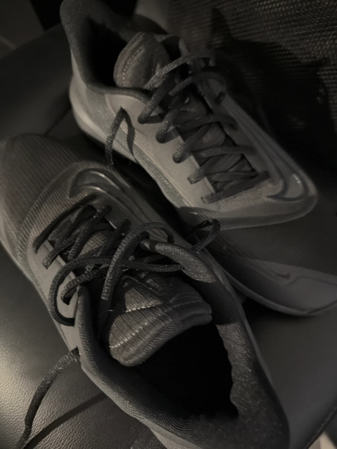 Nike Precision 6 Black Basketball Shoes - photo 2