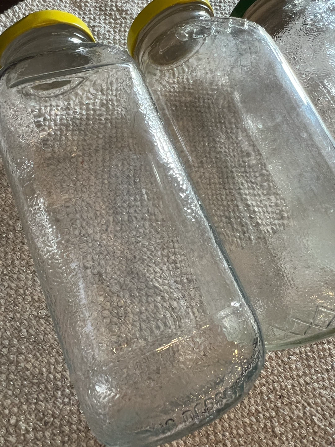 Vintage-Style Square Glass Jars with Lids - photo 5