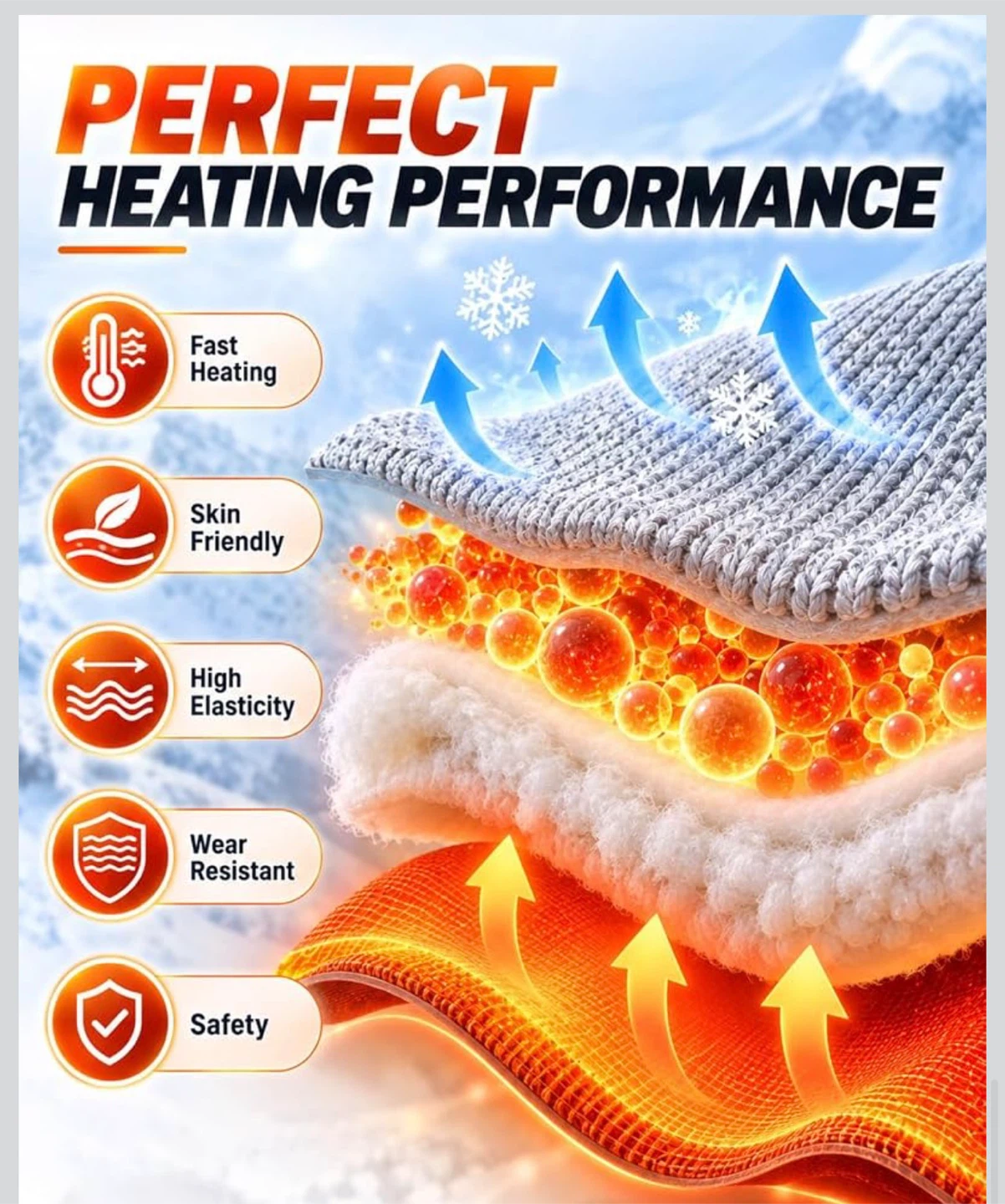 Heated Battery-Operated Socks， large - photo 4