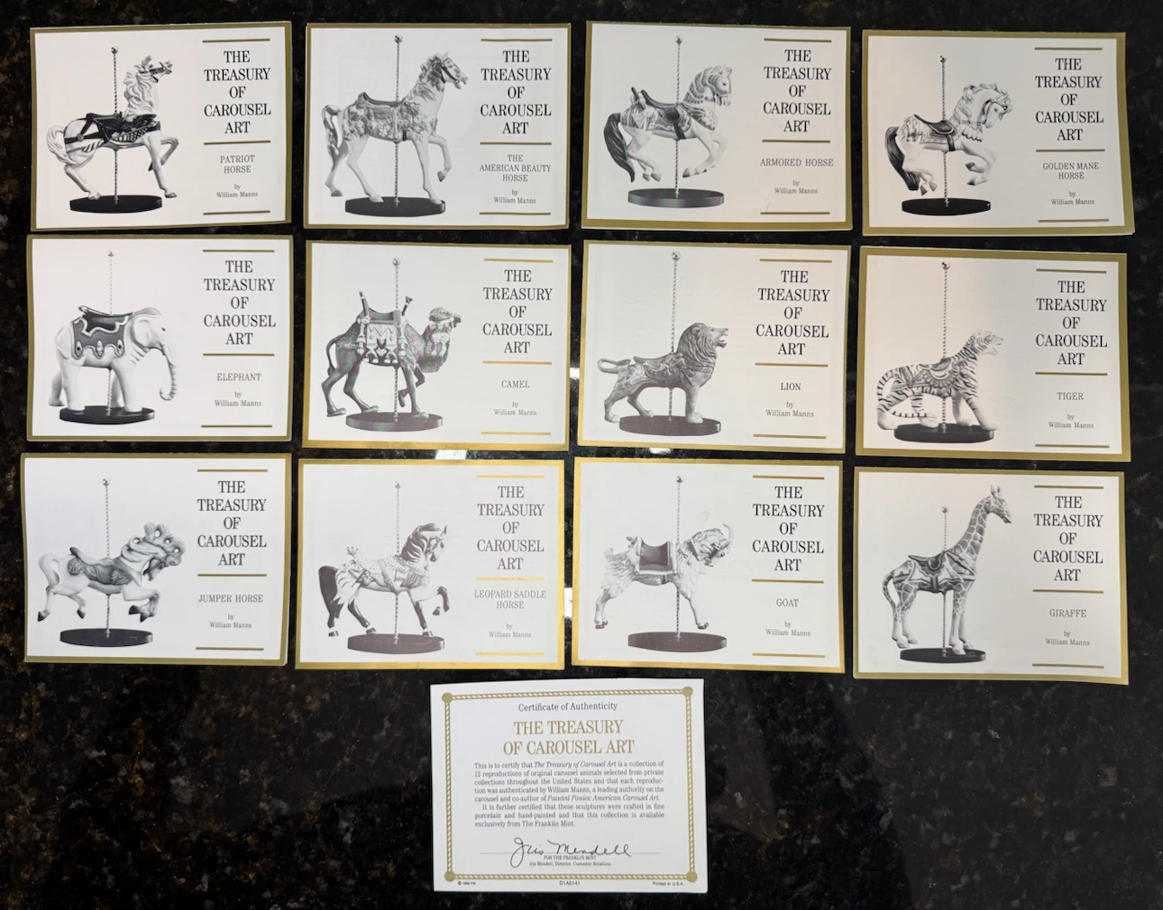 The Treasury of Carousel Art + Wrought Iron Display Case - photo 4