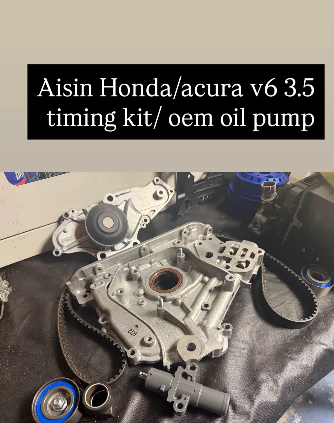 Aisin Honda/Acura V6 3.5L Timing Kit and Oil Pump