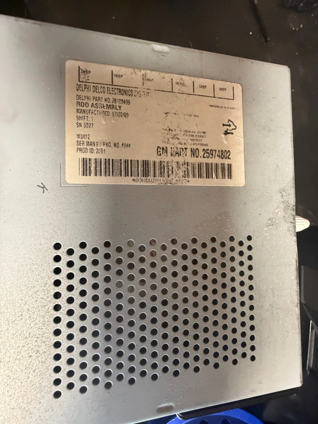 Chevy Stock Radio Delphi Delco - photo 2