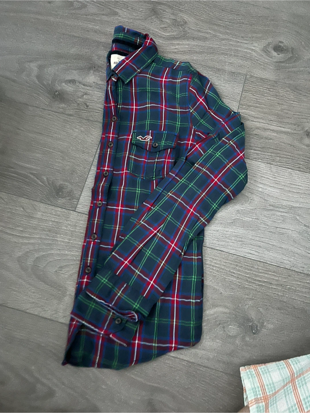 Hollister Plaid Flannel Shirt