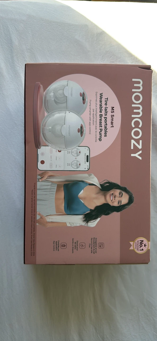 Momcozy M5 Smart Wearable Breast Pump