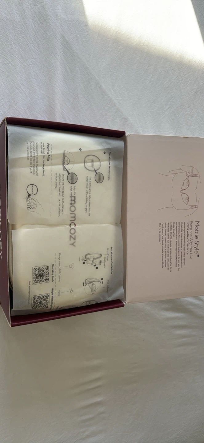 Momcozy m6 Mobile Style Hands-Free Breast Pump - photo 2
