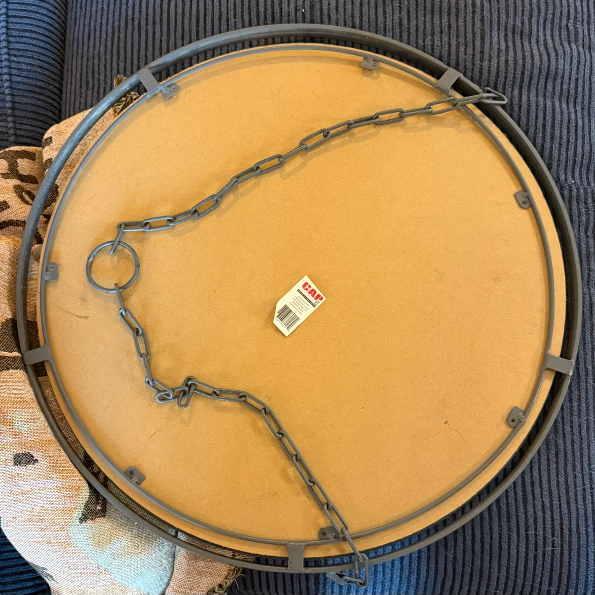 Round Metal Mirror - photo 2