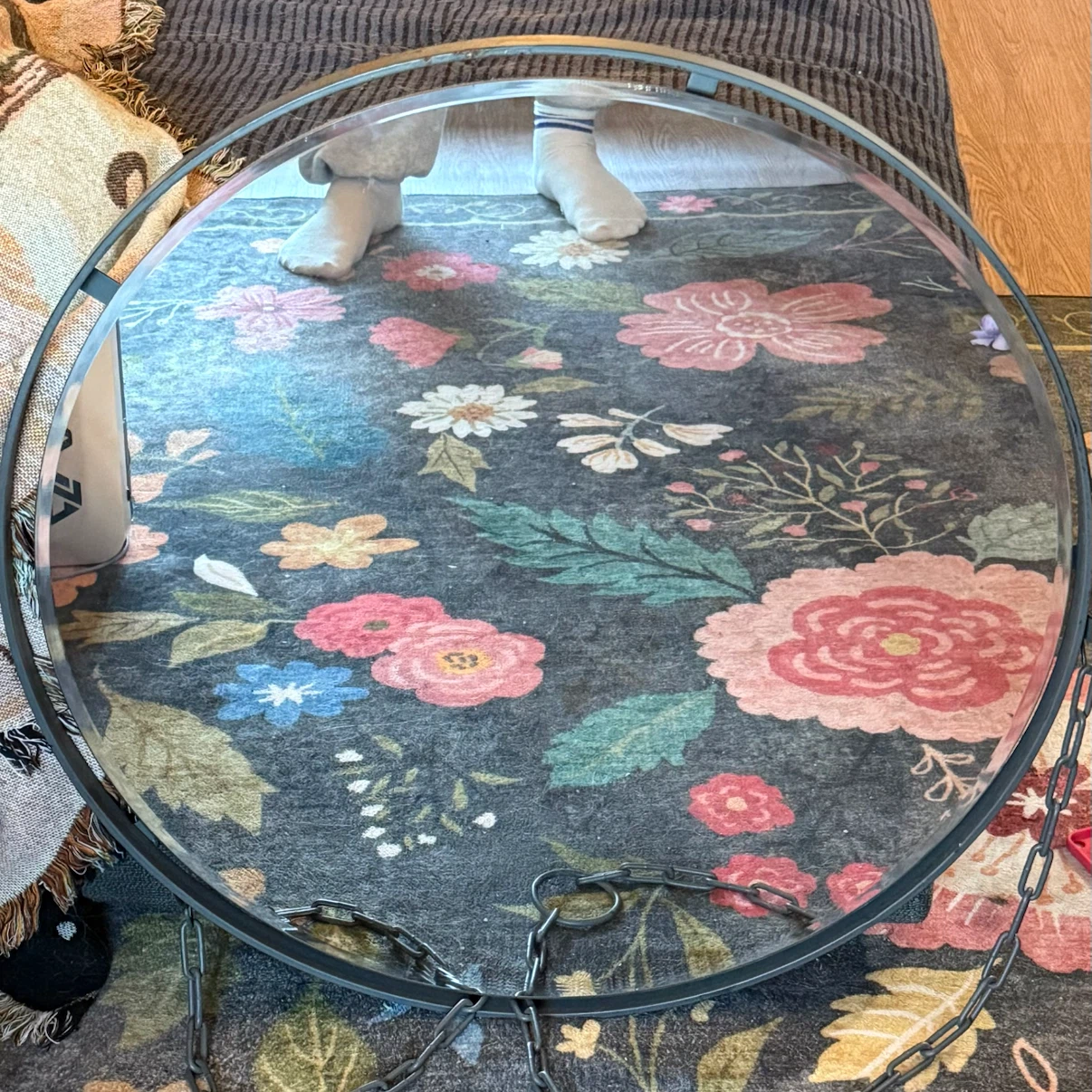 Round Metal Mirror - photo 3