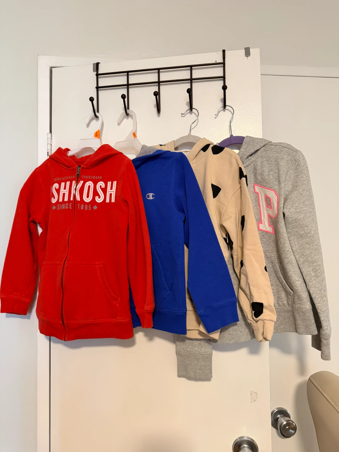 Lot of 4 Kids Hoodies