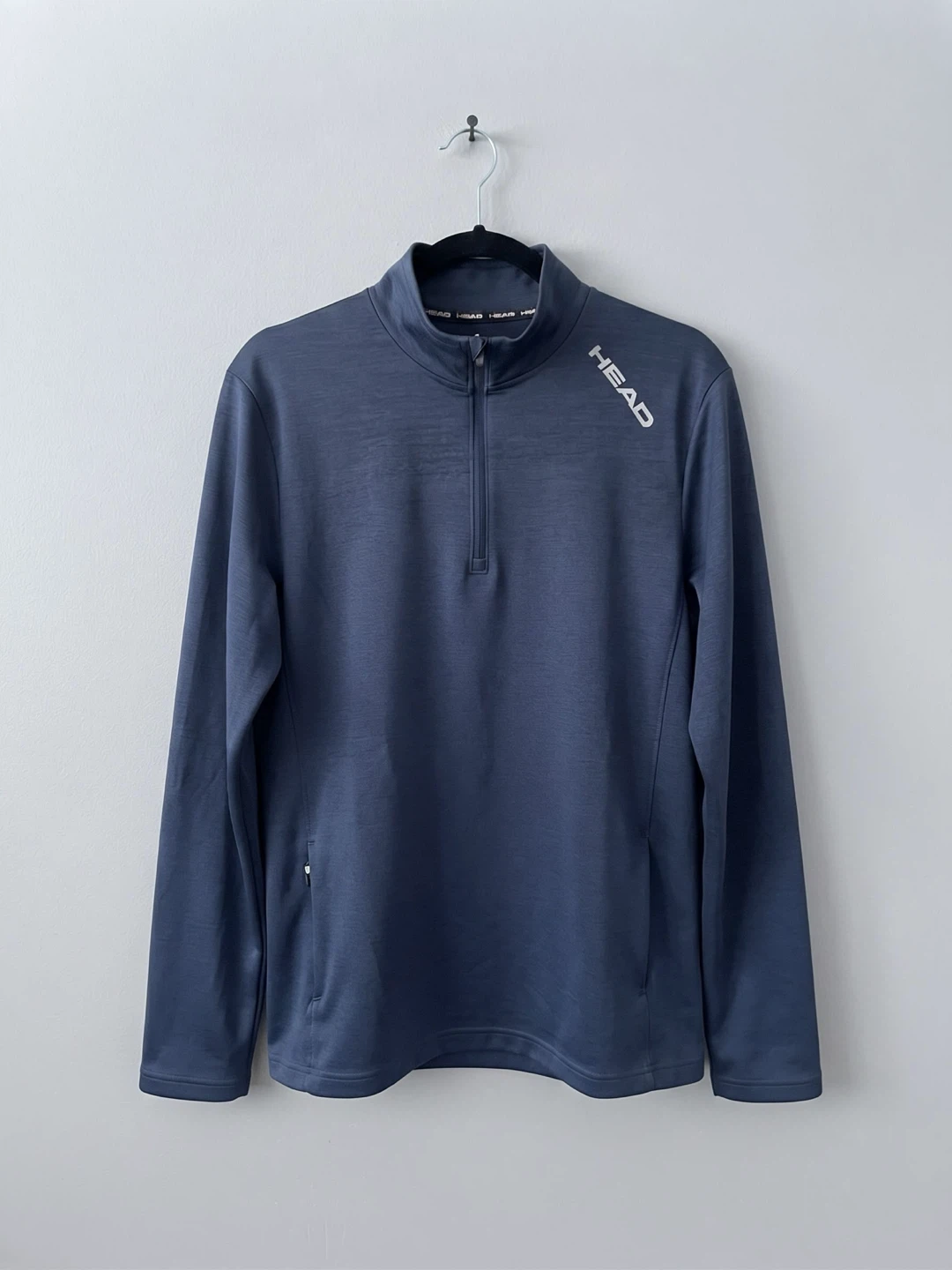 Men's Head Athletic Performance 1/4-Zip Pullover – Navy, Size L