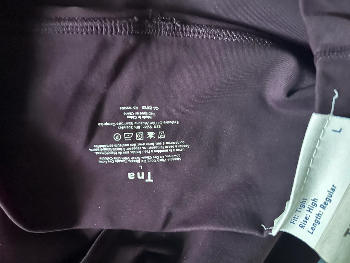 Aritzia TNA The Atmosphere Pant High-Rise Leggings, Size L, New - photo 3