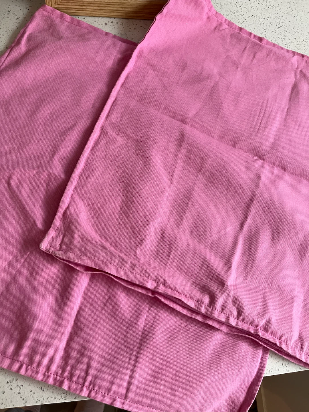 Two IKEA GURLI Pink Cushion Covers - photo 3