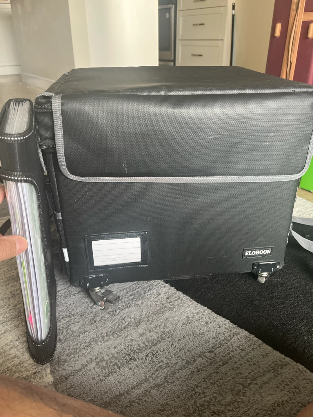 Fireproof Eloboon Rolling Briefcase