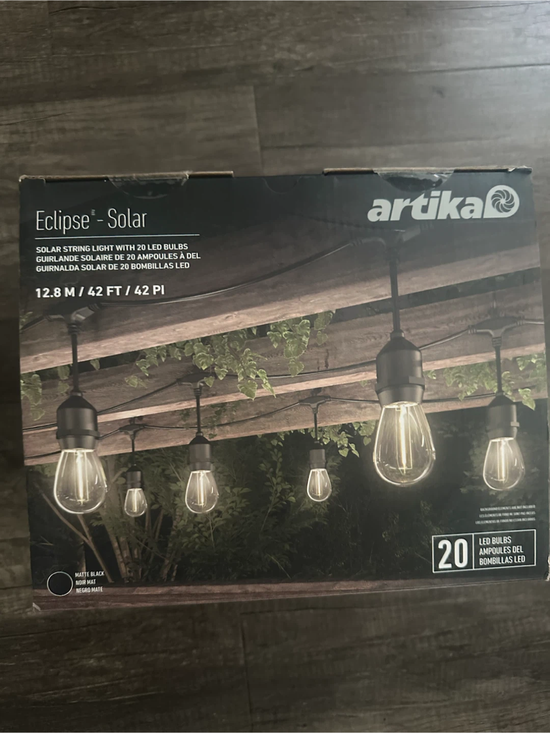 Brand New Artika Eclipse Solar String Lights