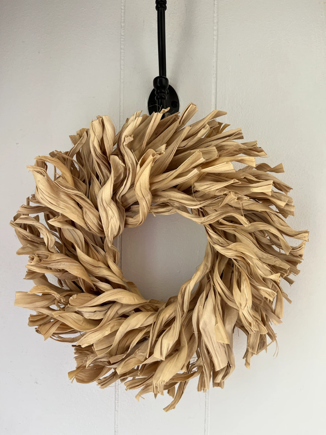 Natural Corn Husk Wreath
