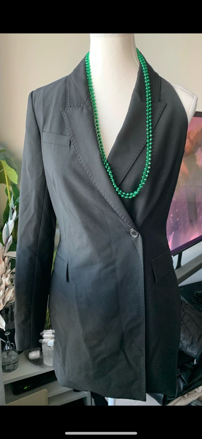 🎃🧟‍♀️Black One-Sleeve Blazer - photo 2