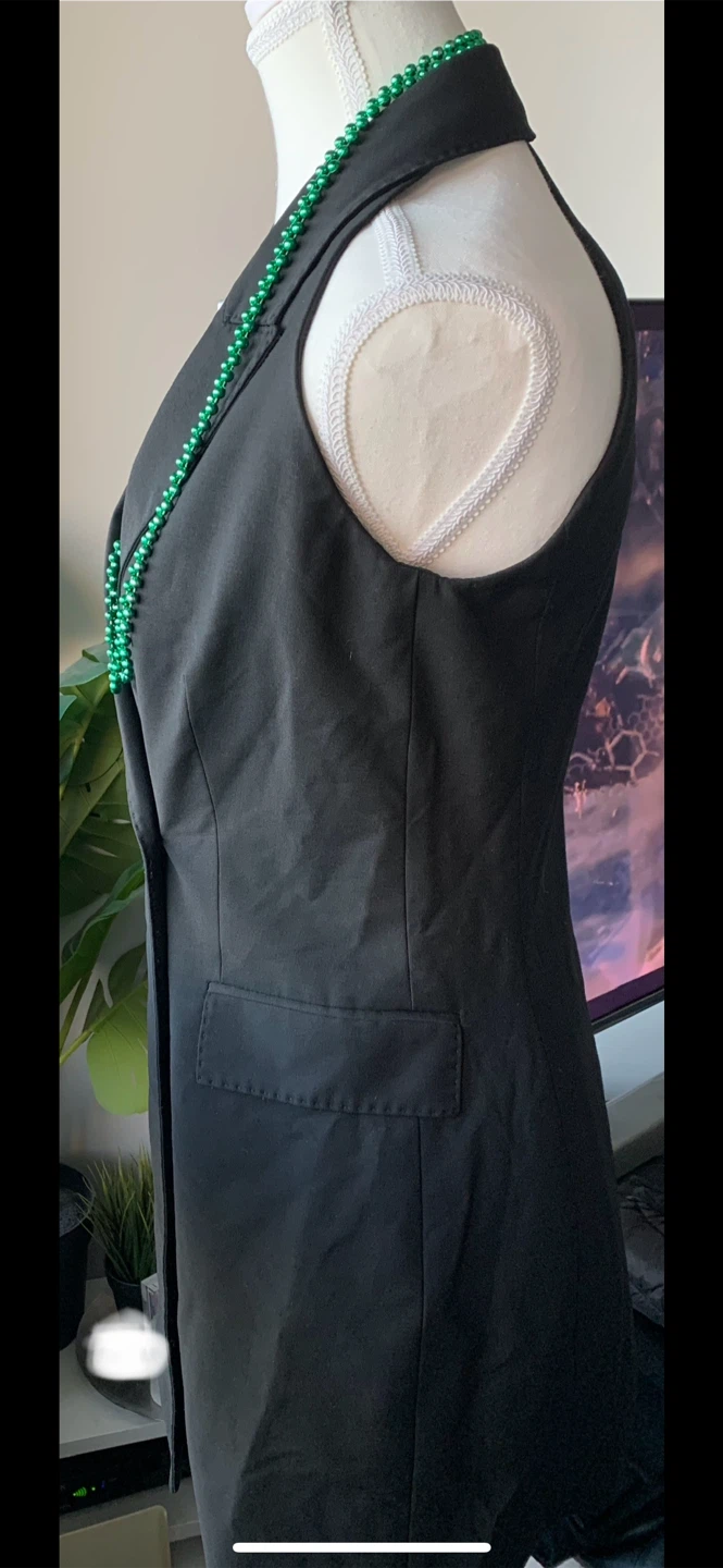 🎃🧟‍♀️Black One-Sleeve Blazer - photo 3